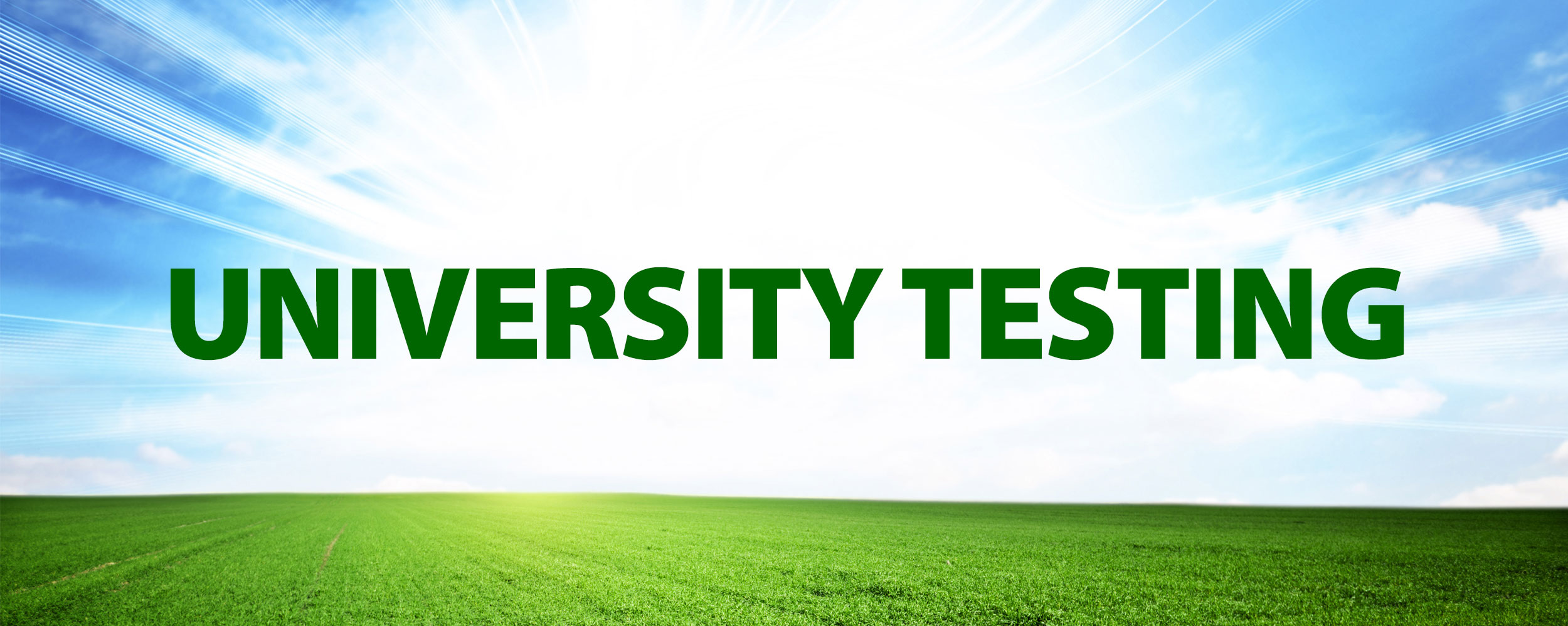 Univesity Testing